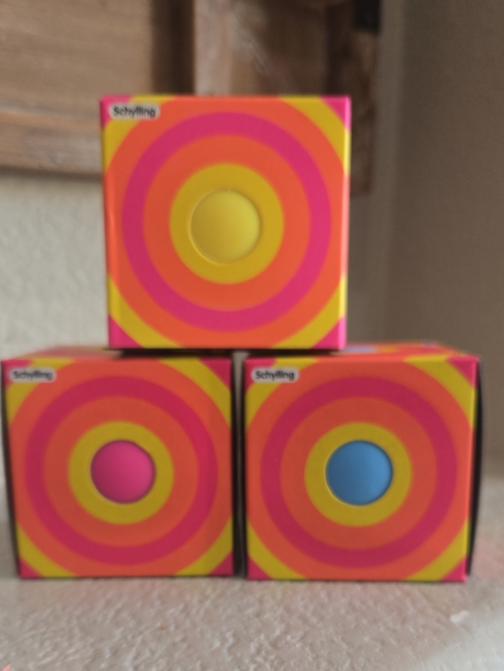 New Needoh Color Change - Set Of 3 Yellow, Pink And Blue.